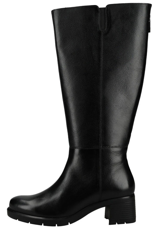 ara Stiefel Leder Schwarz