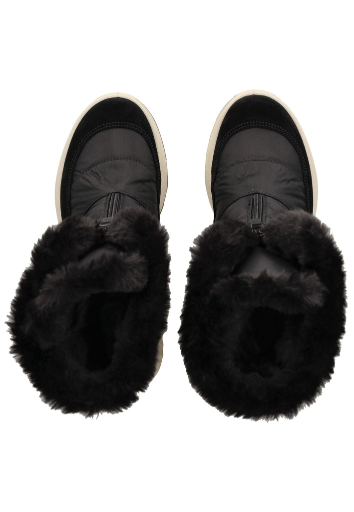 ara Stiefel Textil Schwarz Warmfutter