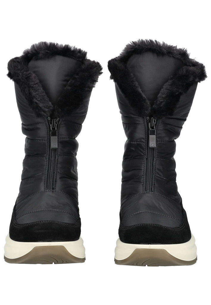 ara Stiefel Textil Schwarz Warmfutter