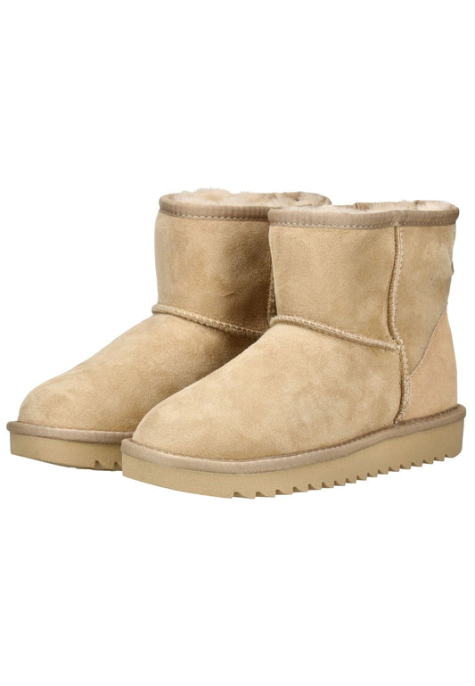 ara Stiefel Veloursleder Sand Warmfutter