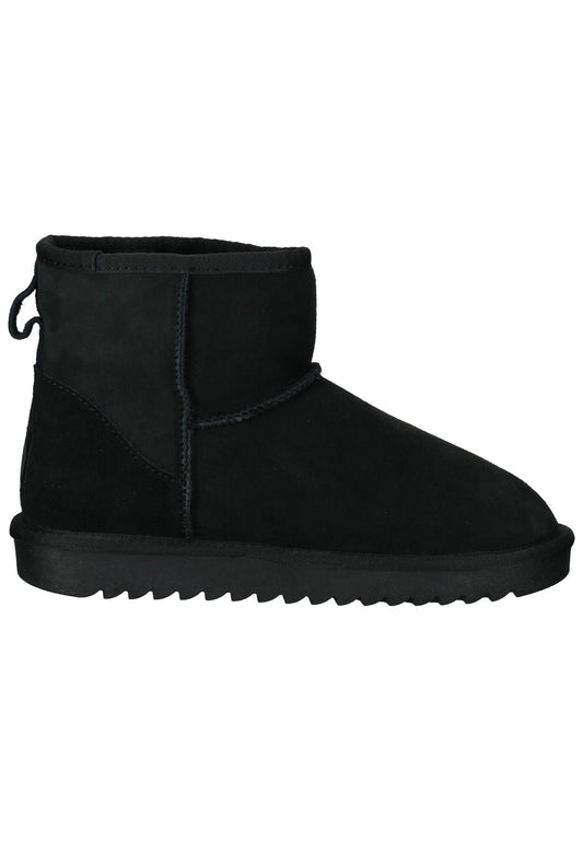 ara Stiefel Veloursleder Schwarz Warmfutter