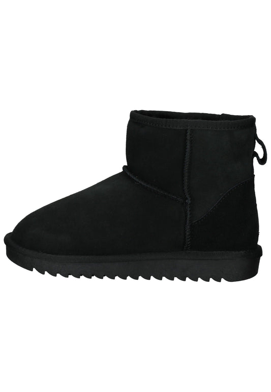 ara Stiefel Veloursleder Schwarz Warmfutter