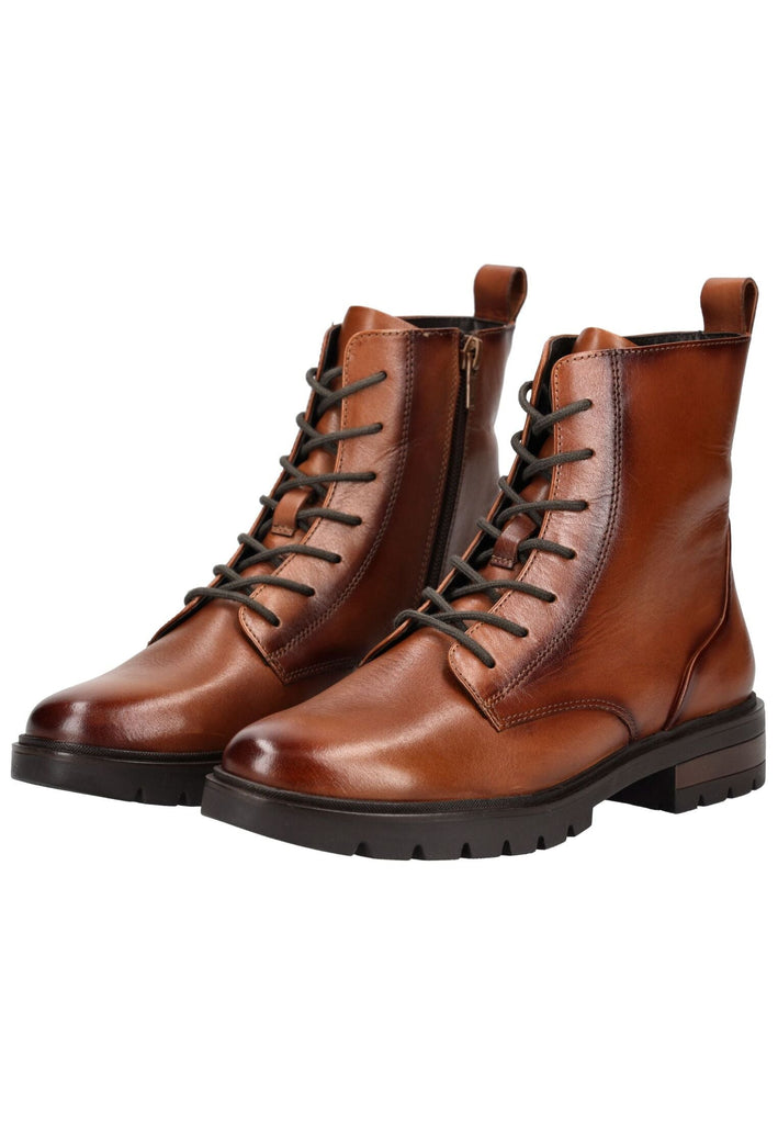 ara Stiefelette Glattleder Braun