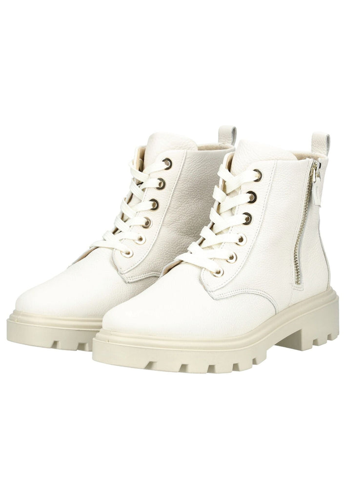 ara Stiefelette Glattleder Cream Warmfutter