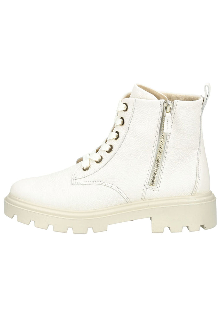 ara Stiefelette Glattleder Cream Warmfutter