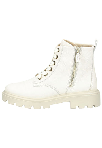 ara Stiefelette Glattleder Cream Warmfutter