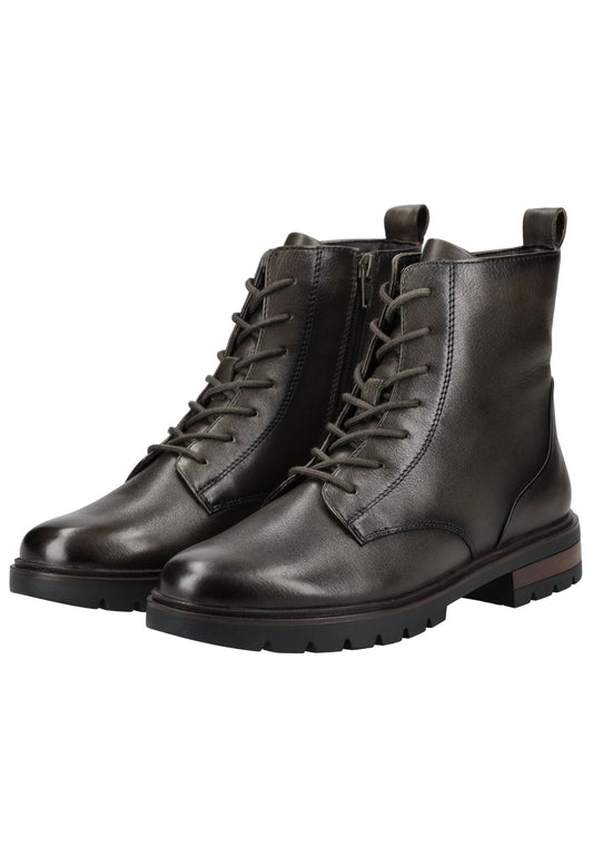 ara Stiefelette Glattleder Forest
