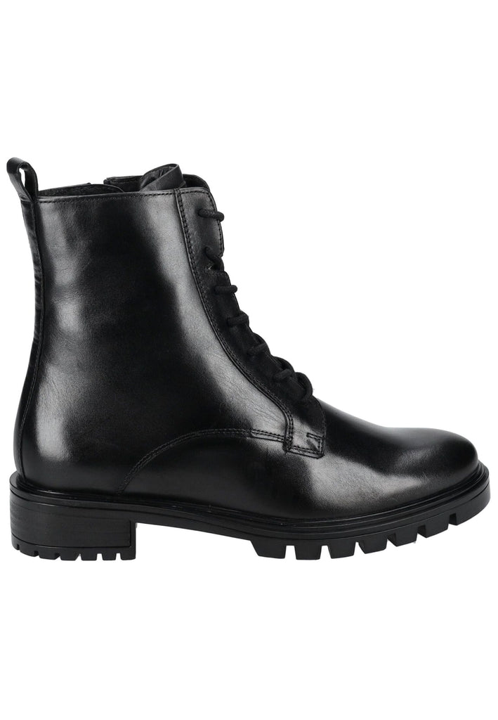 ara Stiefelette Glattleder Schwarz