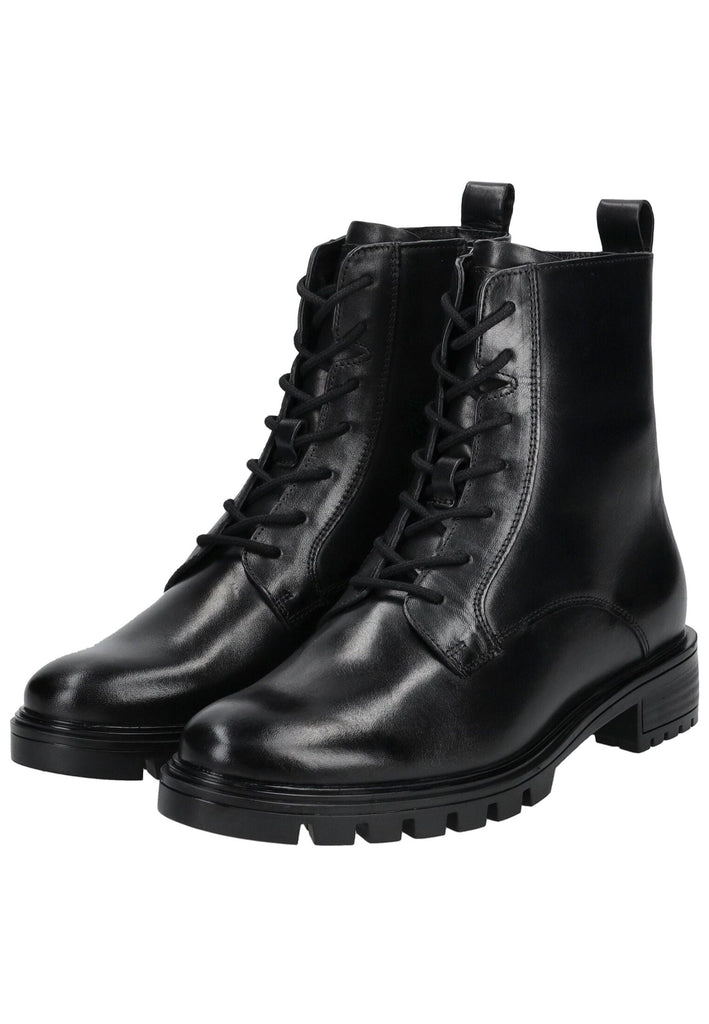 ara Stiefelette Glattleder Schwarz