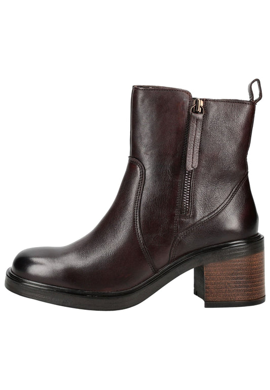 ara Stiefelette Leder Dunkelbraun