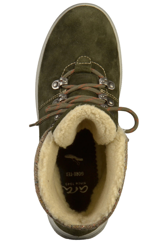 ara Stiefelette Leder Oliv