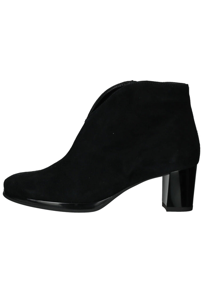 ara Stiefelette Leder Schwarz