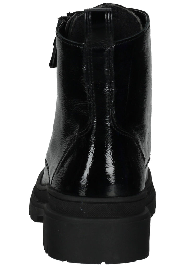 ara Stiefelette Leder Schwarz