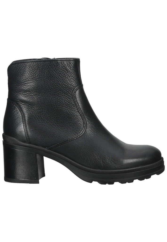 ara Stiefelette Leder Schwarz