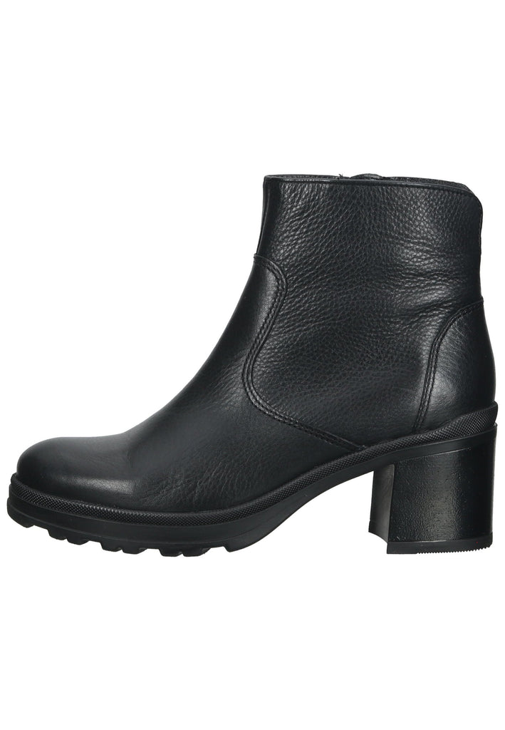 ara Stiefelette Leder Schwarz