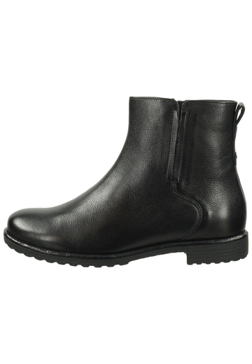 ara Stiefelette Leder Schwarz