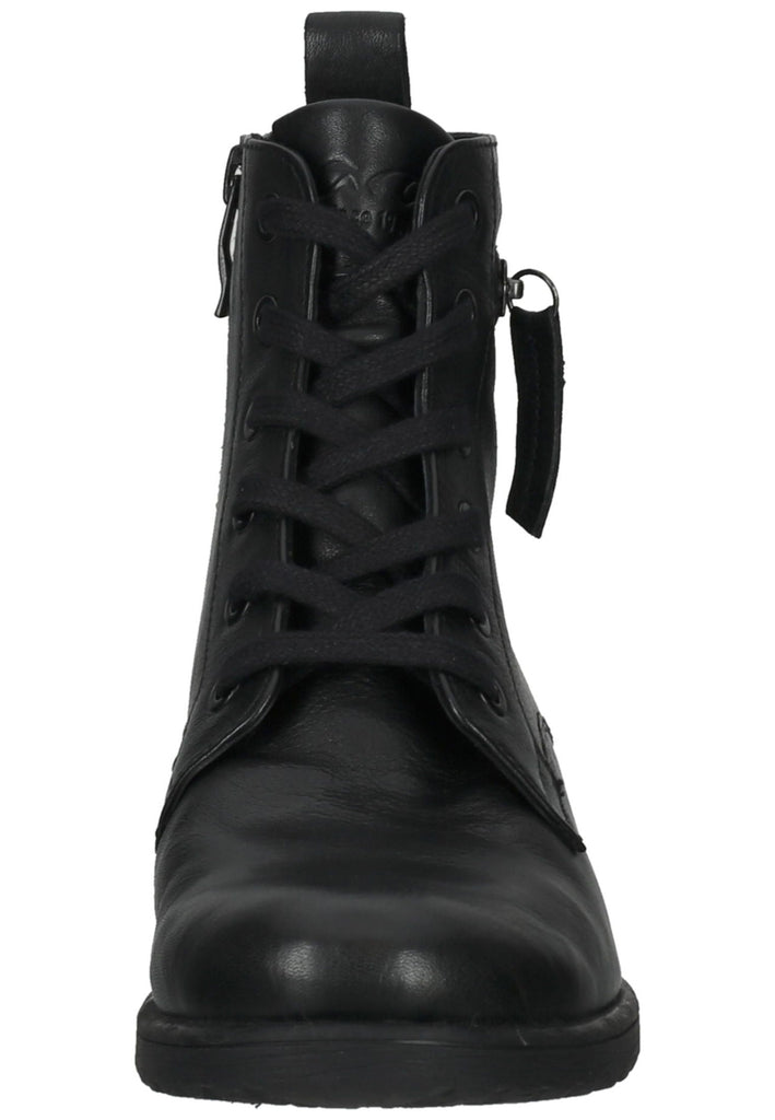 ara Stiefelette Leder Schwarz