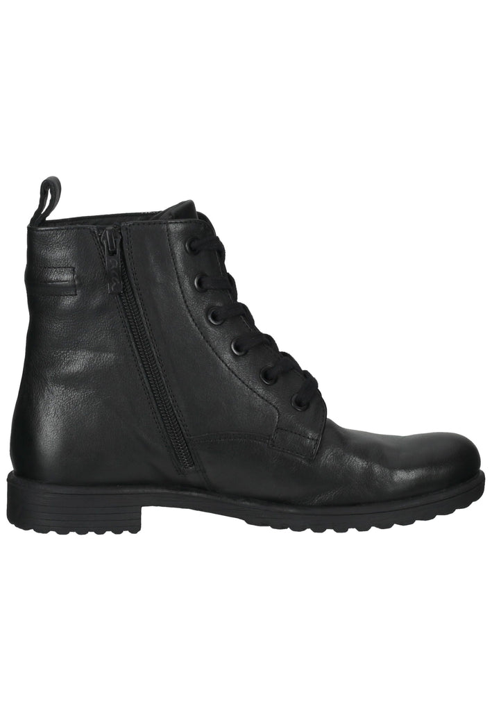 ara Stiefelette Leder Schwarz