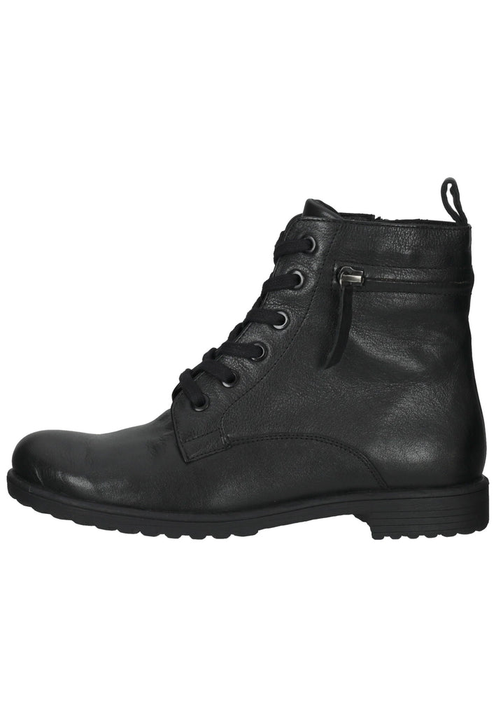 ara Stiefelette Leder Schwarz