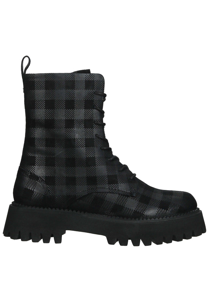 ara Stiefelette Leder Schwarz
