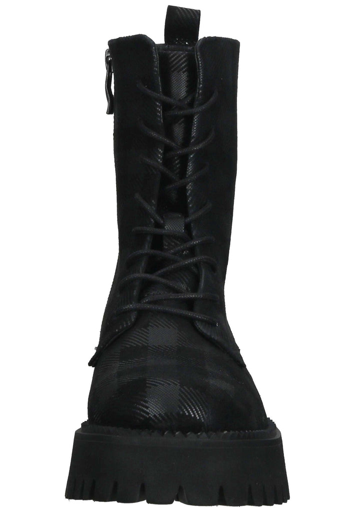 ara Stiefelette Leder Schwarz