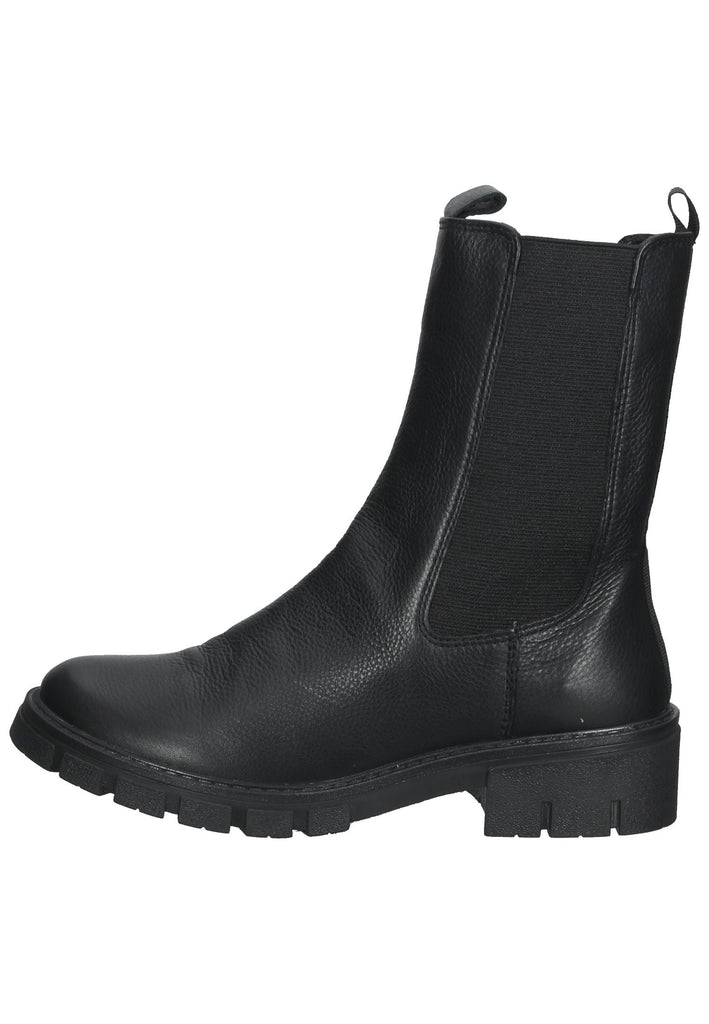 ara Stiefelette Leder Schwarz