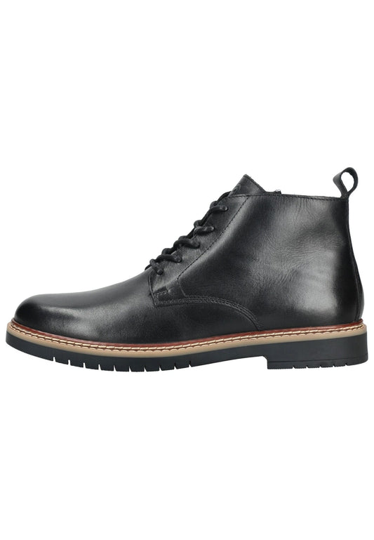 ara Stiefelette Leder Schwarz