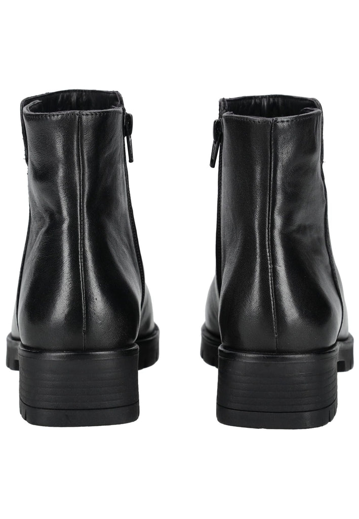 ara Stiefelette Leder Schwarz Lack