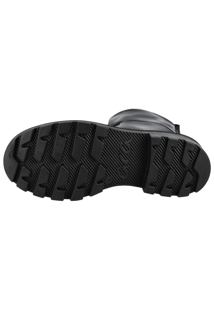 ara Stiefelette Leder Schwarz Lack