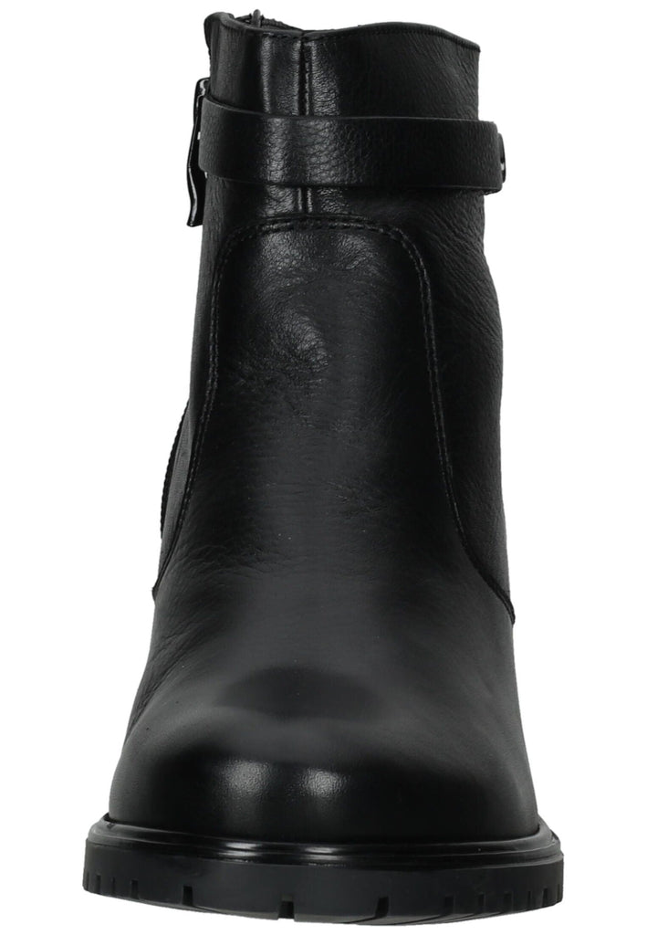 ara Stiefelette Leder Schwarz Warmfutter