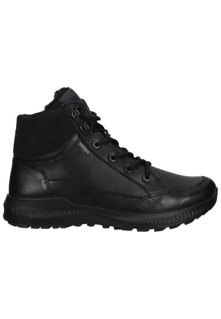 ara Stiefelette Leder Schwarz Warmfutter
