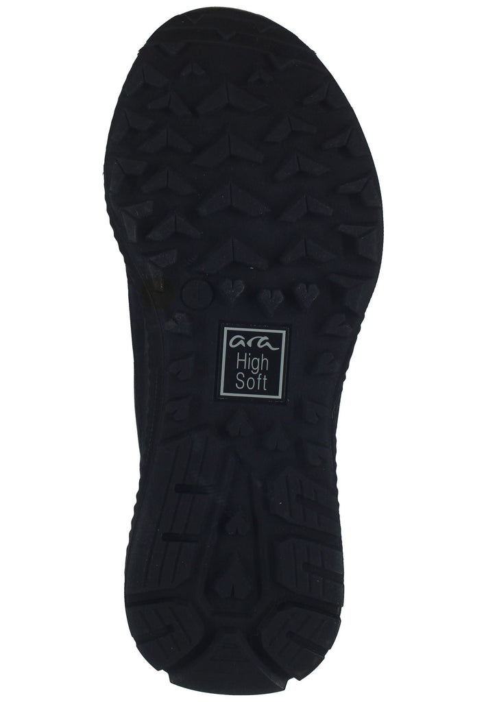 ara Stiefelette Leder Schwarz Warmfutter