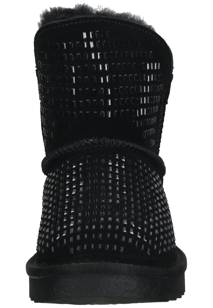 ara Stiefelette Leder Schwarz Warmfutter