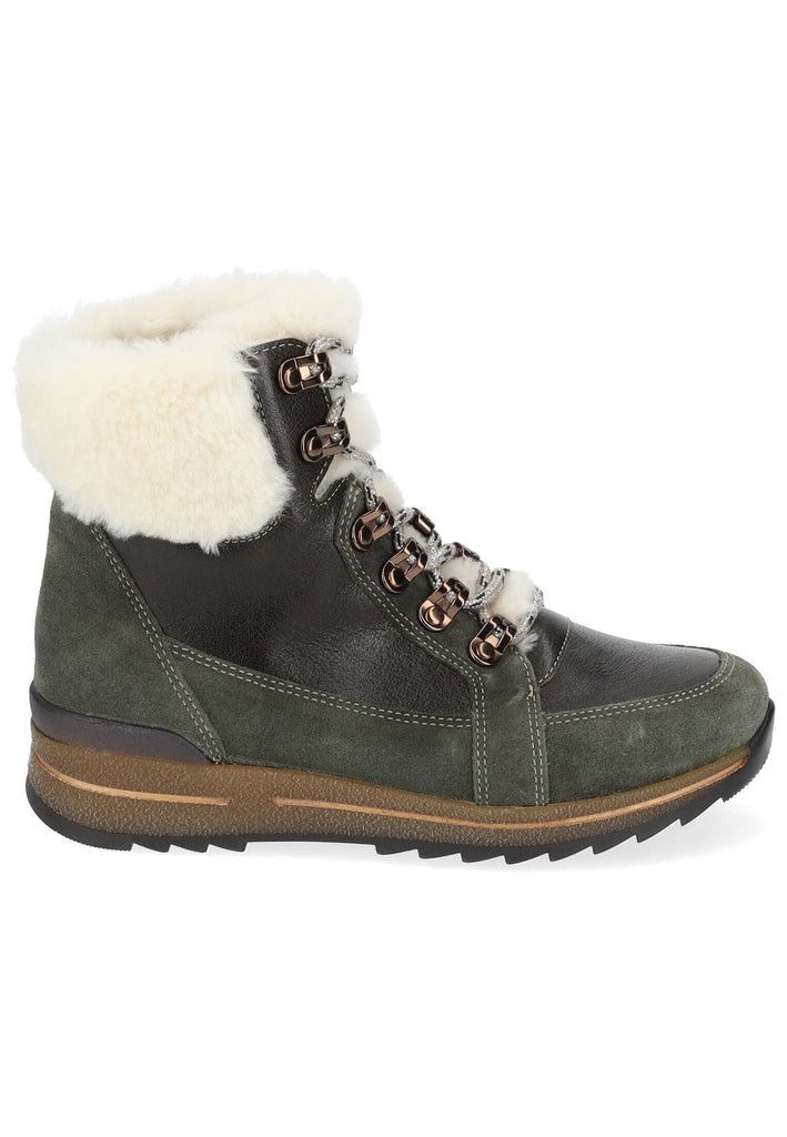 ara Stiefelette Leder/Synthetik Forest Warmfutter