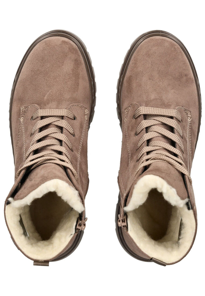 ara Stiefelette Leder/Textil Cashmere Warmfutter