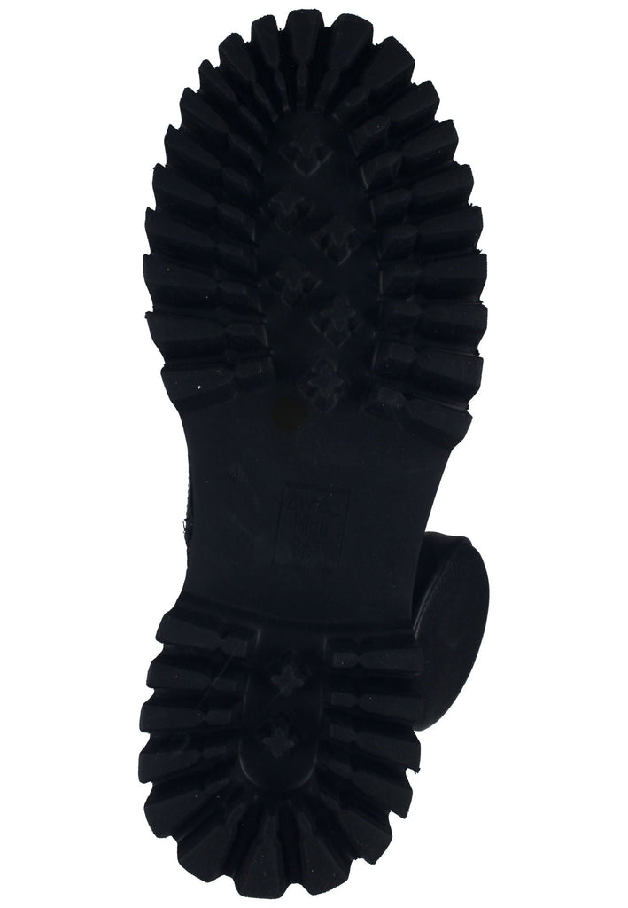 ara Stiefelette Lederimitat Schwarz