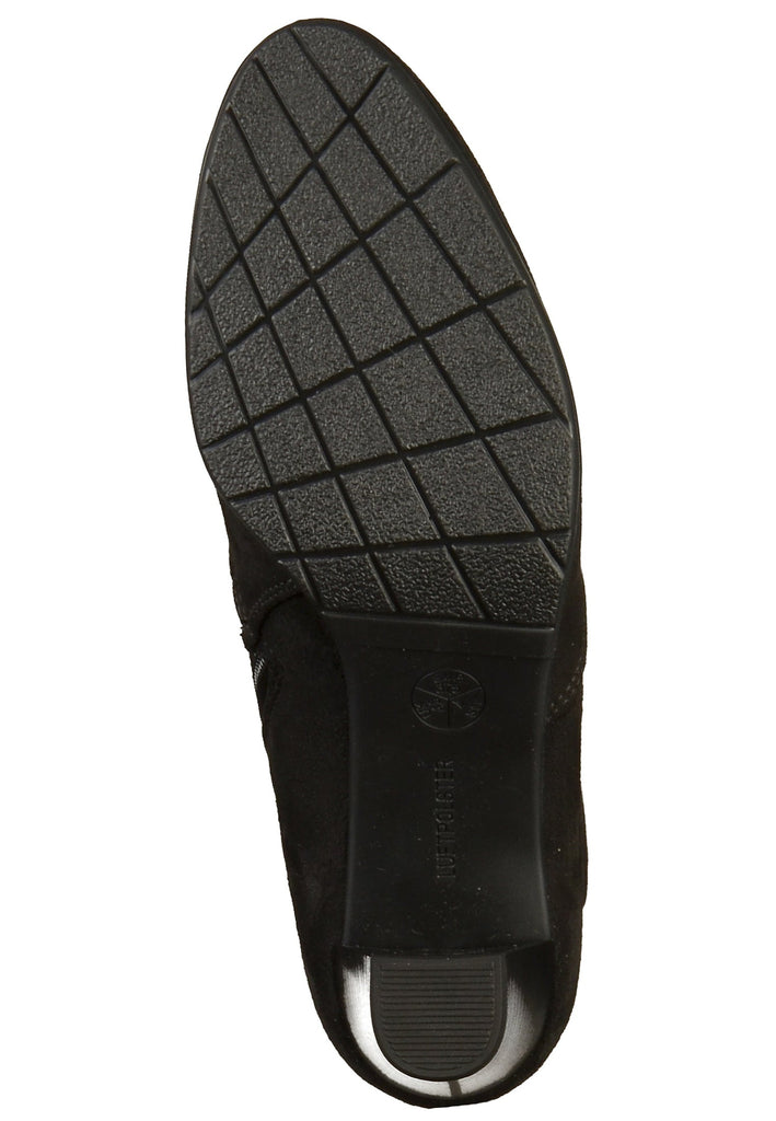 ara Stiefelette Lederimitat Schwarz