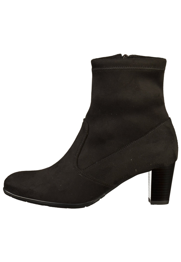 ara Stiefelette Lederimitat Schwarz