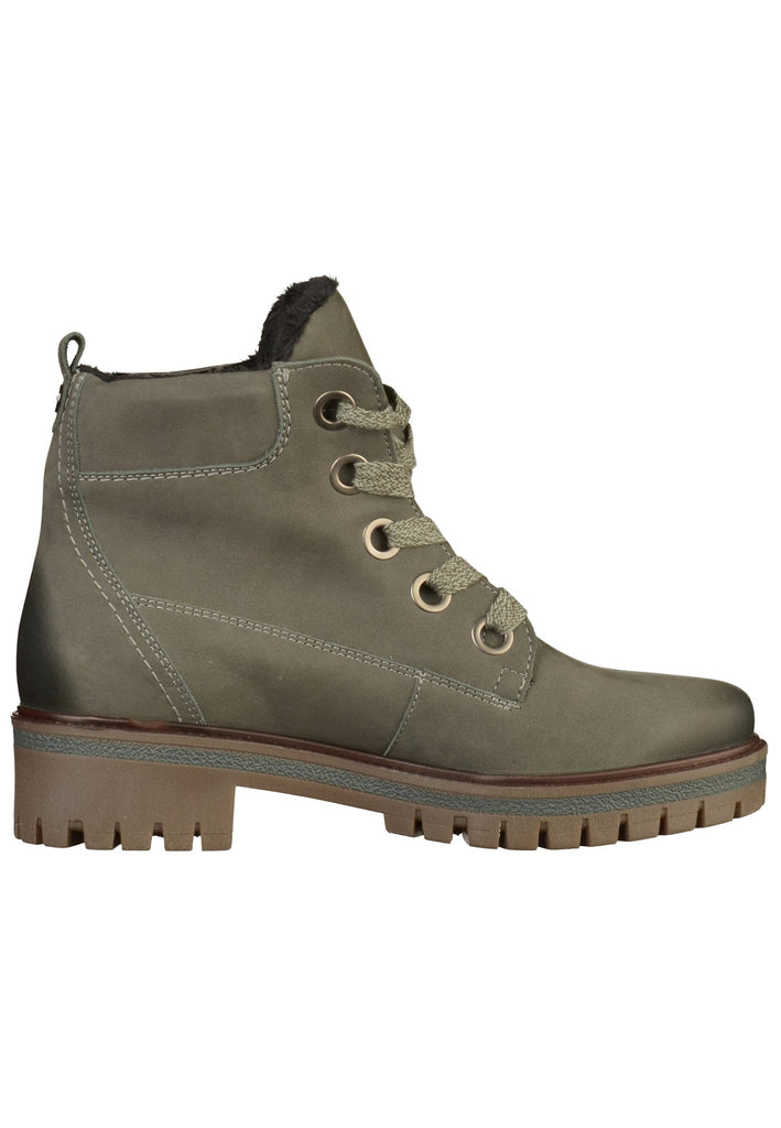 ara Stiefelette Nubukleder Grau