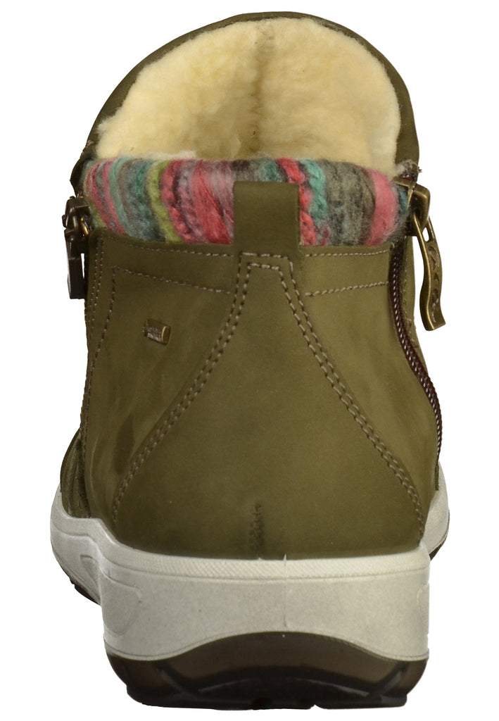 ara Stiefelette Nubukleder Oliv