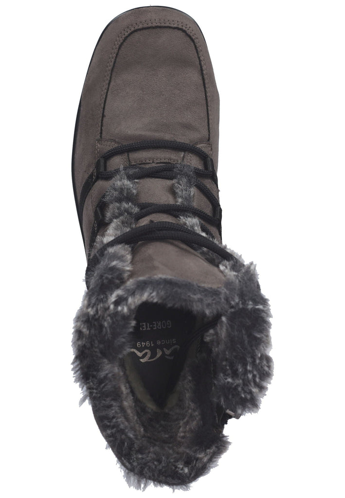 ara Stiefelette Textil Graphit Warmfutter