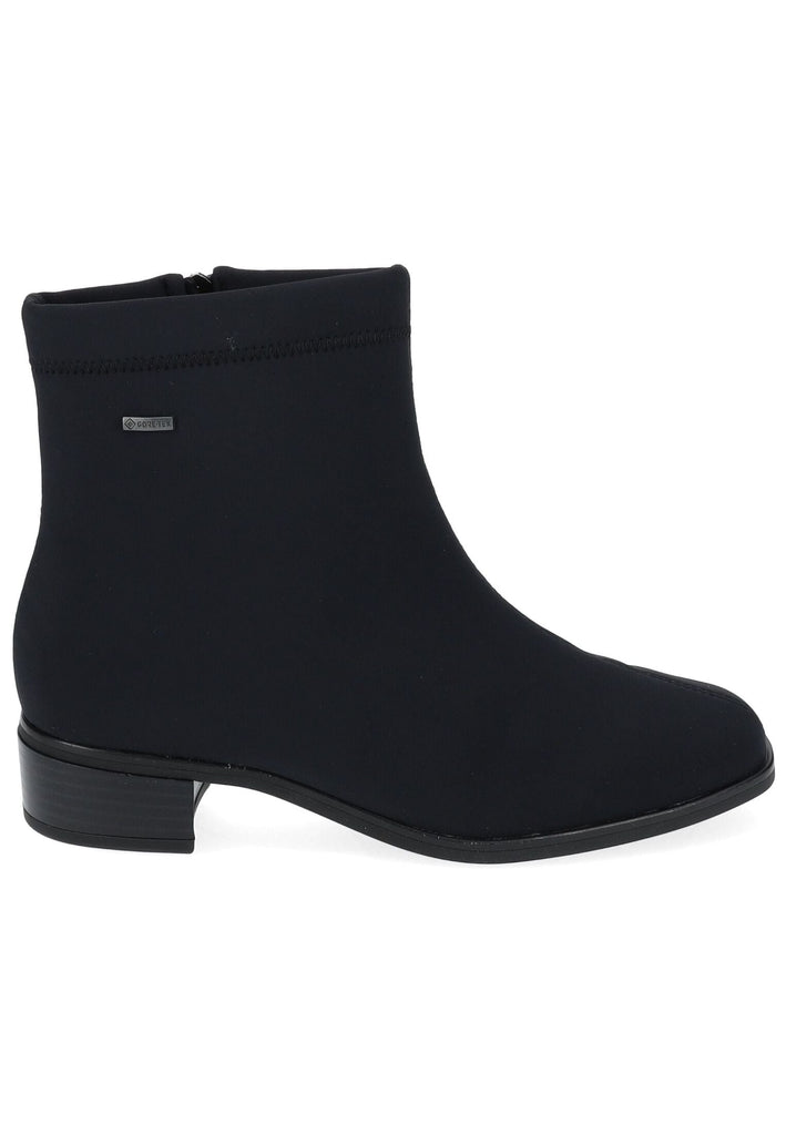 ara Stiefelette Textil Schwarz
