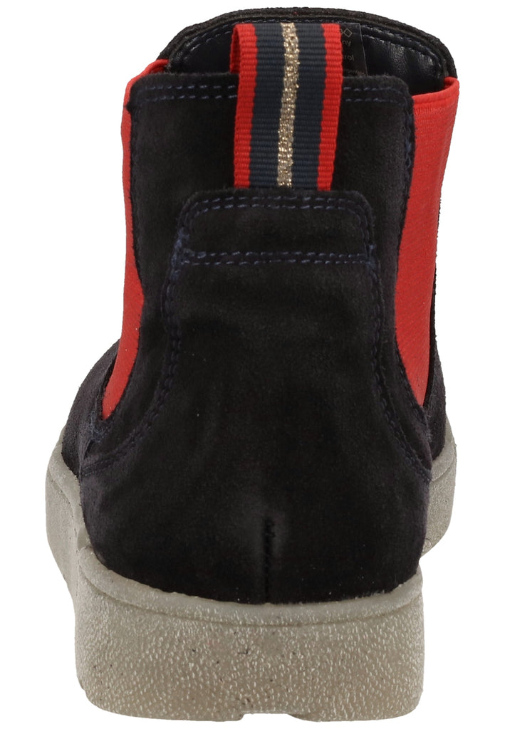 ara Stiefelette Veloursleder Blau