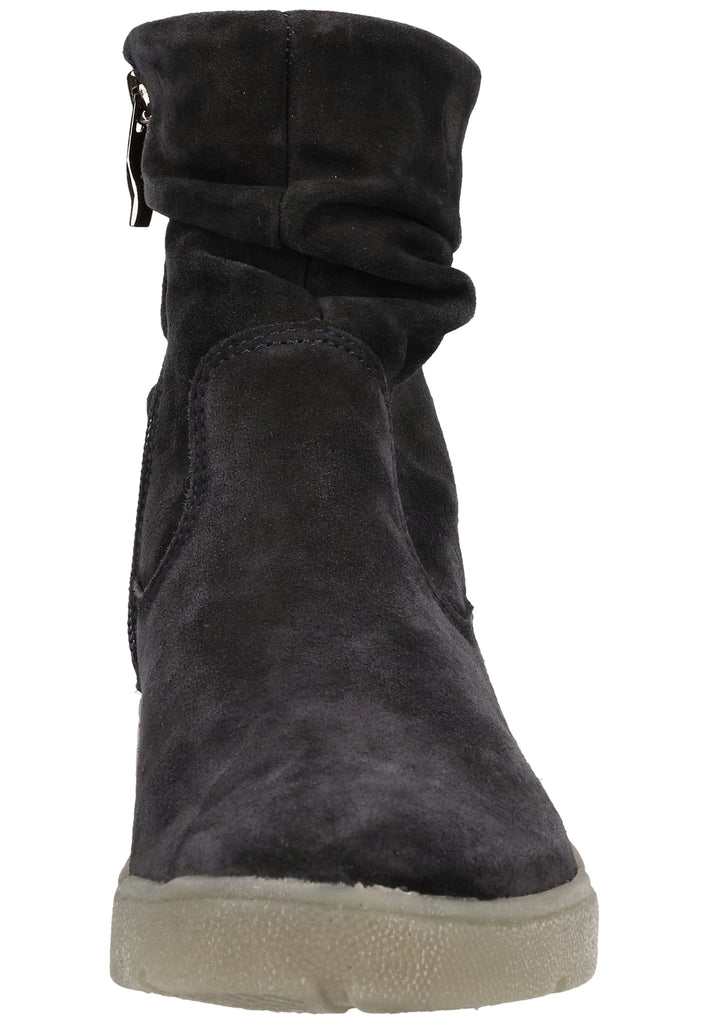 ara Stiefelette Veloursleder Blau