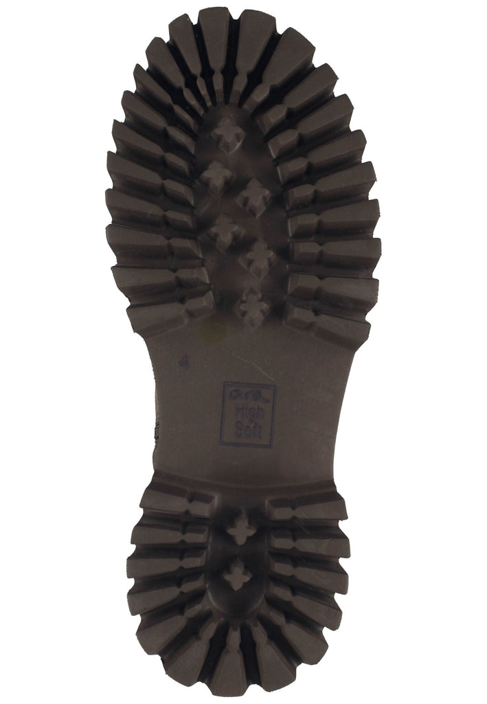 ara Stiefelette Veloursleder Braun