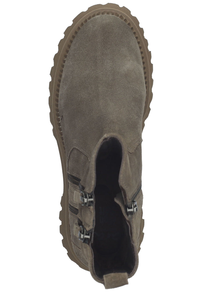 ara Stiefelette Veloursleder Braun
