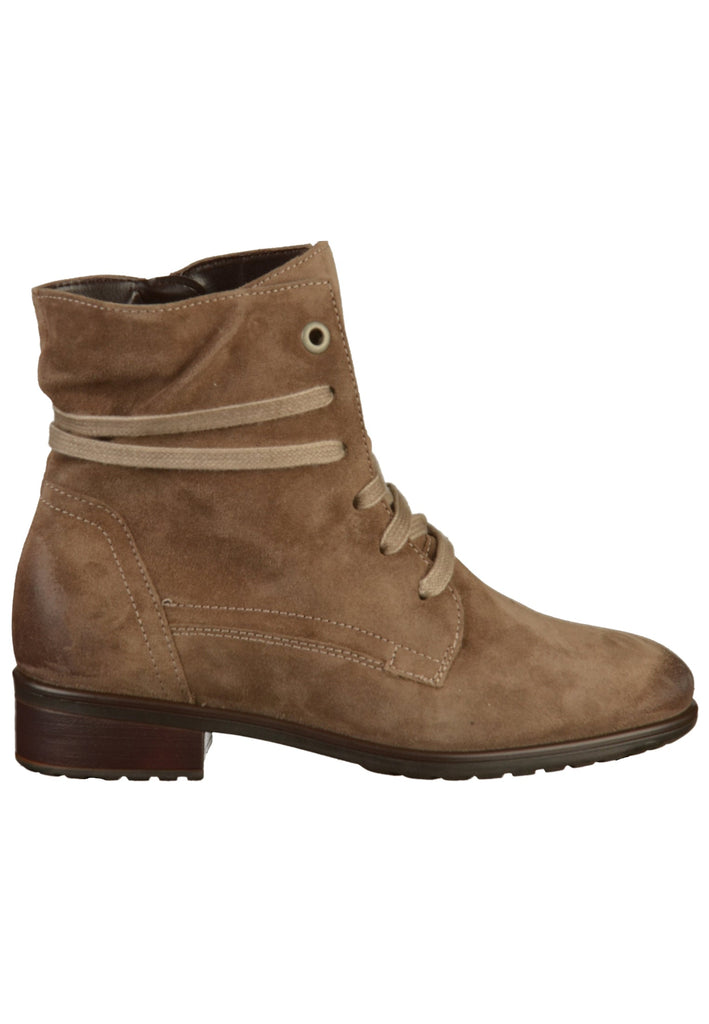 ara Stiefelette Veloursleder Braun