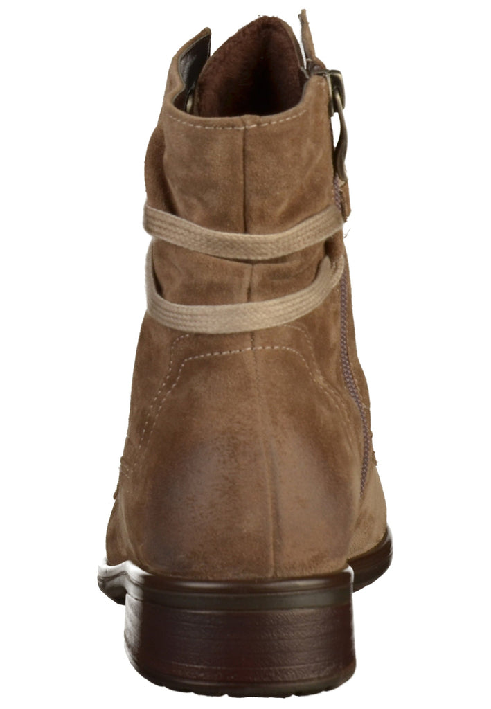 ara Stiefelette Veloursleder Braun