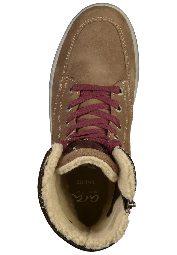 ara Stiefelette Veloursleder Braun