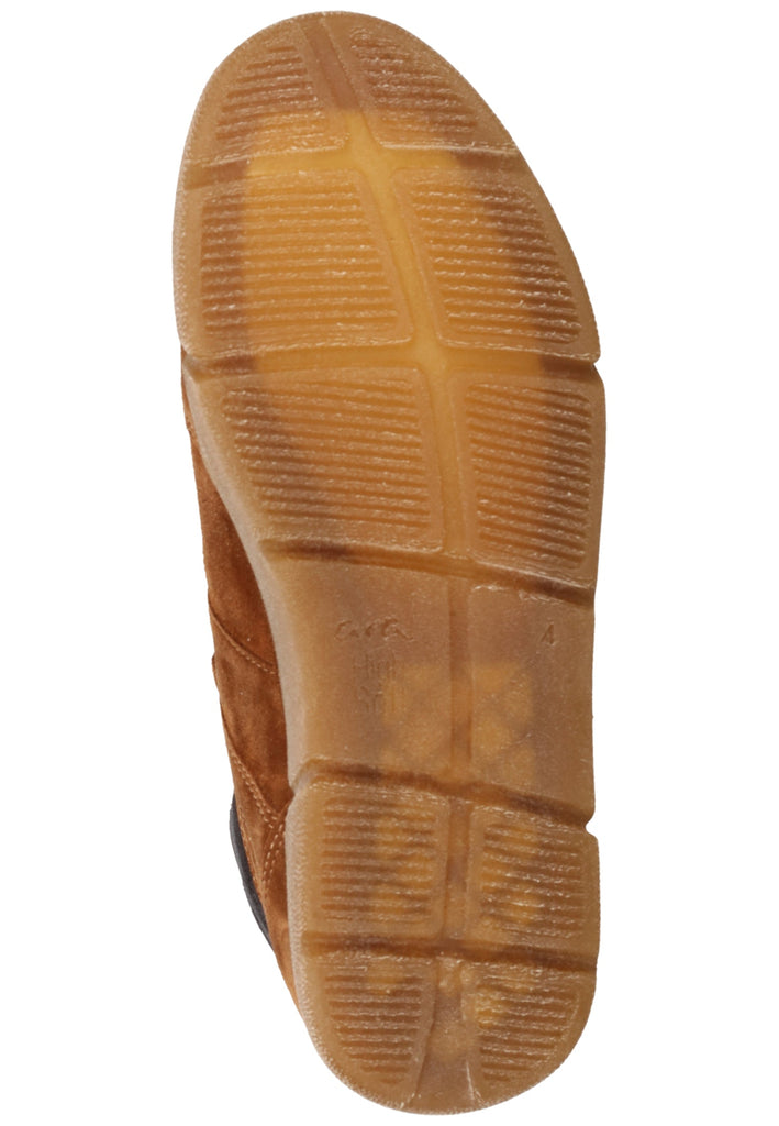 ara Stiefelette Veloursleder Braun Warmfutter